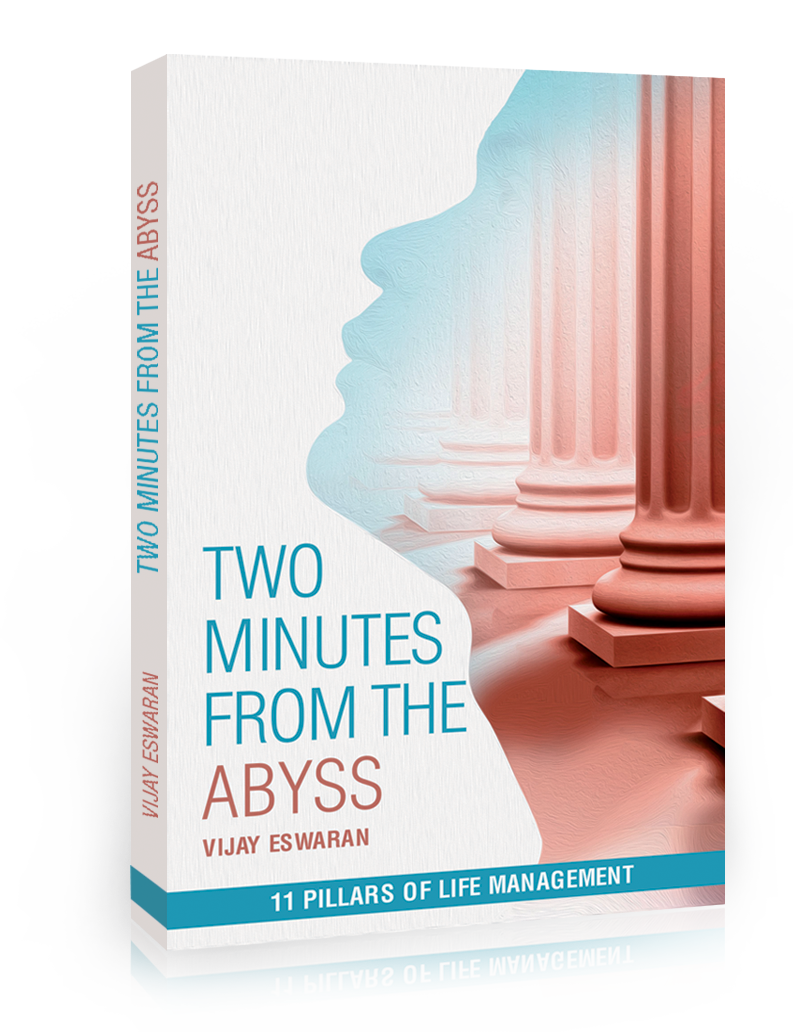 2MFTA – Vijay Eswaran book Two Minutes from Abyss